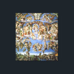 Toile Le jugement Dernier Fresco par Michel-Ange<br><div class="desc">Toile Le jugement Dernier Fresco par Michel-Ange</div>