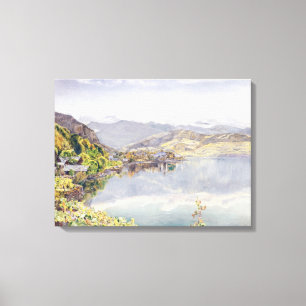 Toile Le lac de Lucerne, le mont Pilatus à l'écart