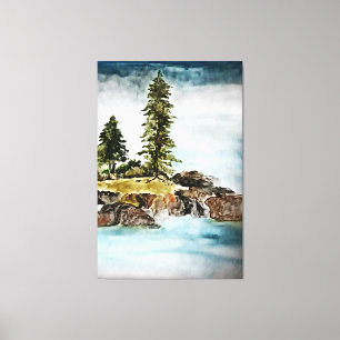 Toile Le lac de Tahoe Peinture