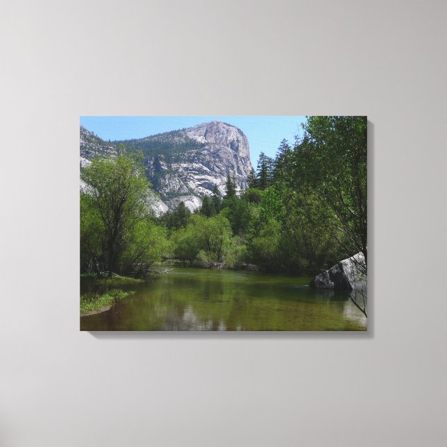 Toile Le lac Mirror I dans le parc national de Yosemite (Recto)