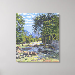 Toile Le Lutschina noir (par Ferdinand Hodler)