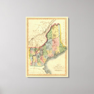 Toile Le Maine, New Hampshire, Vermont 2