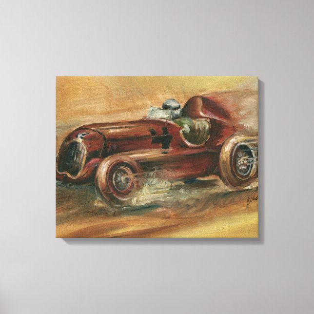 Toile Le Mans Racecar par Ethan Harper (Recto)