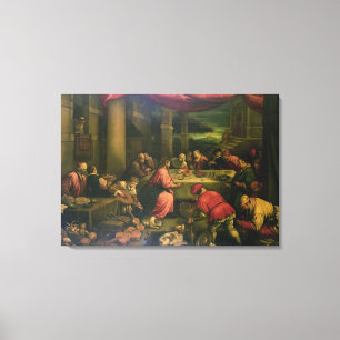 Toile Le mariage chez Cana (huile sur la toile)