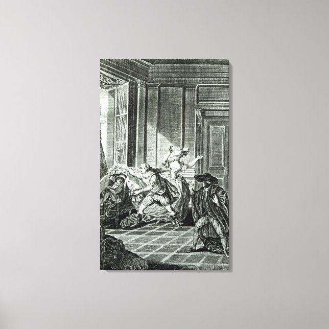 Toile Le mariage de Figaro' (Recto)