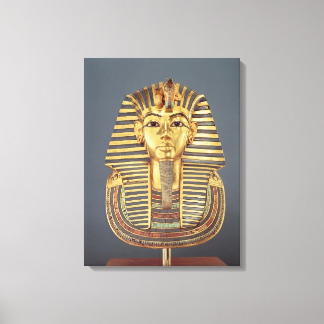 Toile Le masque funéraire de Toutankhamon (Recto)