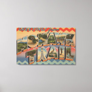 Toile Le Massachusetts - salutations de la traînée 2 d