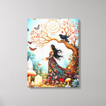 Le matin de la femme papillon