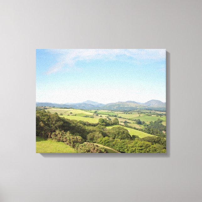 Toile Le matin d'été Poster de la carte postale de la va (Recto)