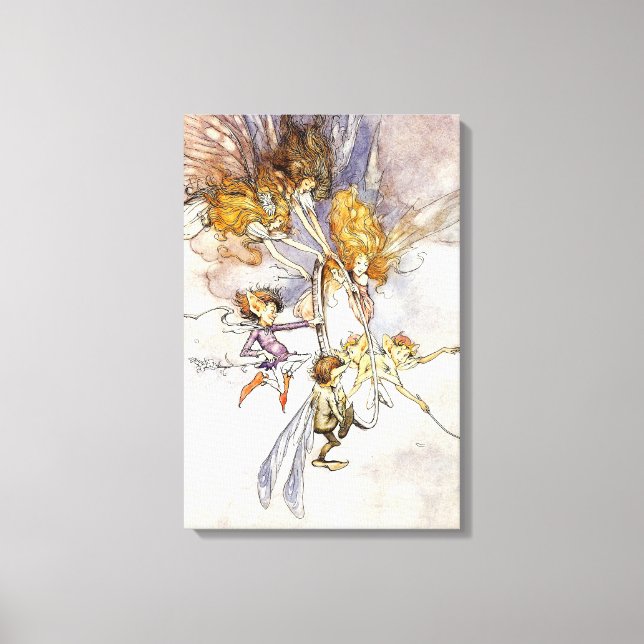 Toile "Le miroir magique" (Recto)