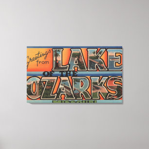 Toile Le Missouri - lac de l'Ozarks 3
