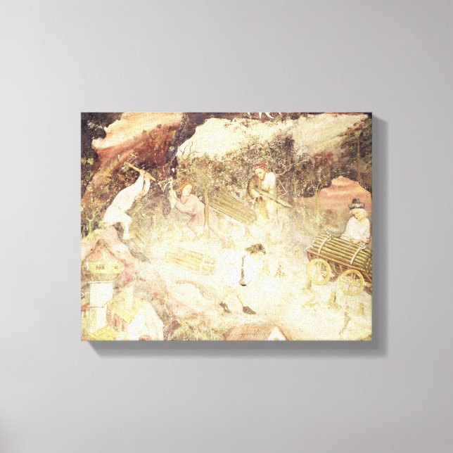 Toile Le mois de décembre (Recto)