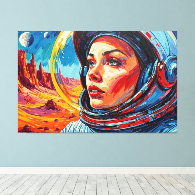 TOILE LE MONDE QUE NOUS AVONS DÉCOUVERT (Insitu (Plancher de Bois))