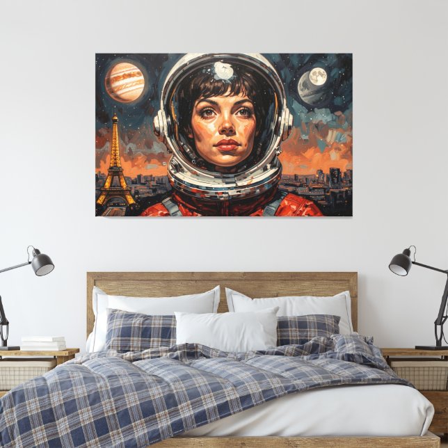 TOILE LE MONDE QUE NOUS AVONS DÉCOUVERT PARIS 17 (Insitu(Chambre))