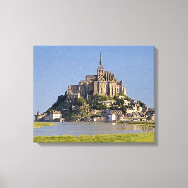 Toile Le Mont Saint Michel dans la région de (Recto)