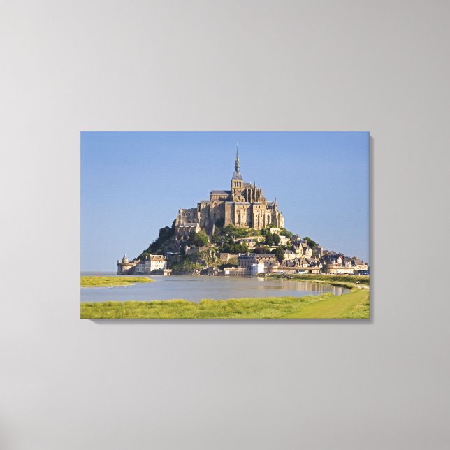 Toile Le Mont Saint Michel dans la région de (Recto)