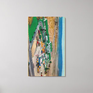 Toile Le motel de Patmars et modernes