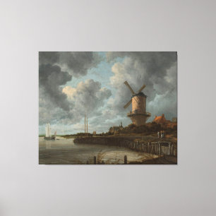 Toile Le moulin à vent de Wijk bij Duurstede, Jacob Isaa