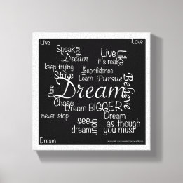 Toile Le mur de Dream Chaser
