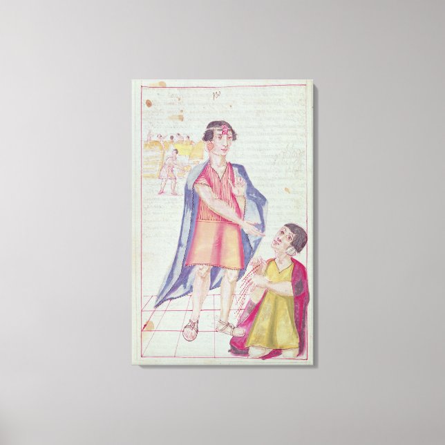 Toile Le Murua du Codice (Recto)