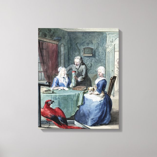 Toile Le naturaliste (Recto)