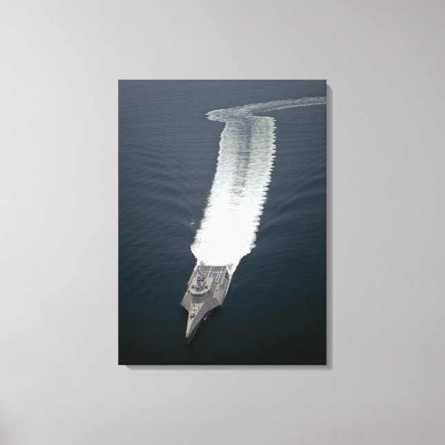 Toile Le navire de combat littoral Independence (Recto)
