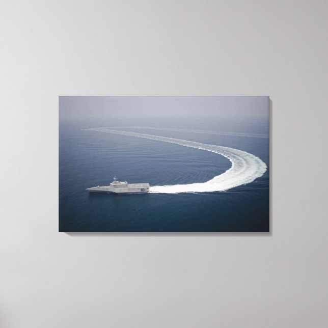 Toile Le navire de combat littoral Independence 4 (Recto)