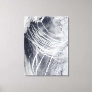 Toile Le navire suit le nord de l'océan Pacifique