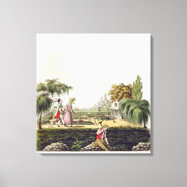 Toile Le Ne Plus Ultra de Bores, de 'Airy Nothings, ou (Recto)