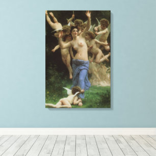 Toile Le nid de guêpes par William Adolphe Bouguereau