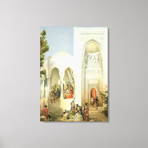 Toile Le palais de Khan de Bakou, péninsule d'Apsheron