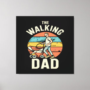 Toile le papa qui marche