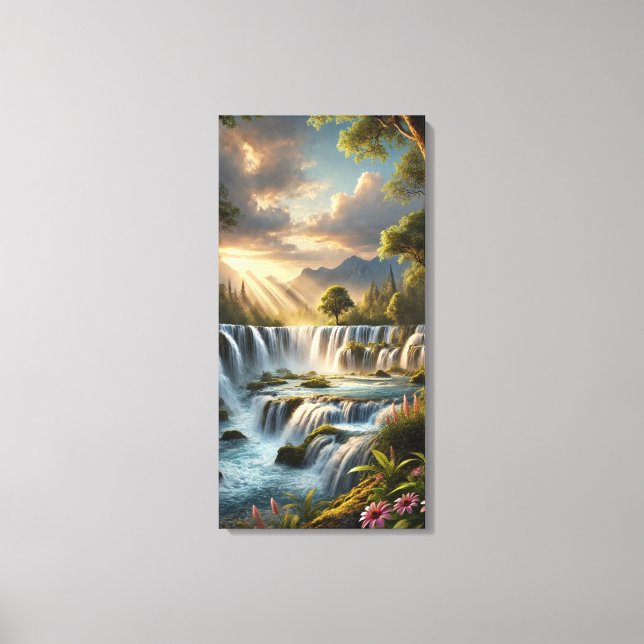 Toile Le Paradis Caché – Une Évasion Légendaire (Recto)