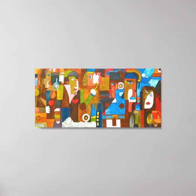 Toile Le Paradoxe de la Présence (Recto)