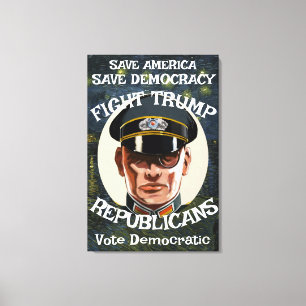 Toile Le Parti Républicain antiTrump Mariage de Retraite
