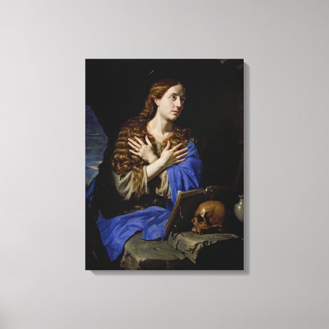 Toile Le pénitent Magdalene, 1657 (Recto)