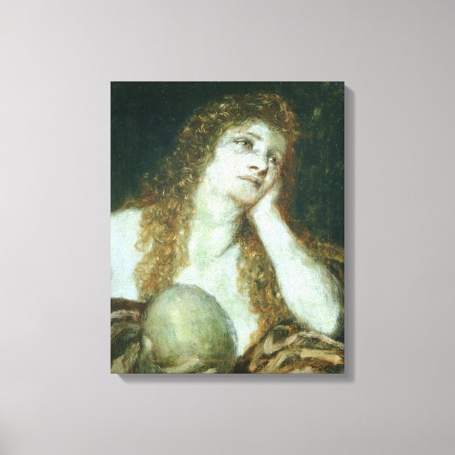 Toile Le pénitent Mary Magdalene, 1873 (Recto)