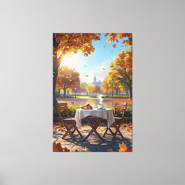 Toile Le petit-déjeuner d'automne (Recto)