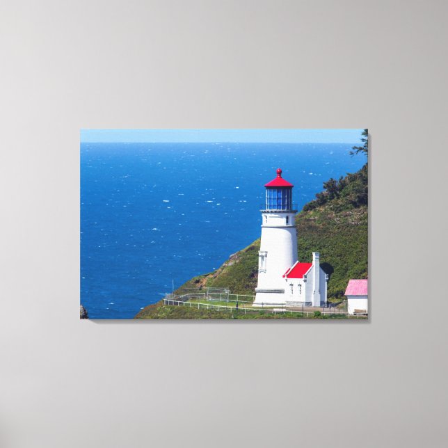 Toile Le phare de Heceta Head près de Florence (Recto)