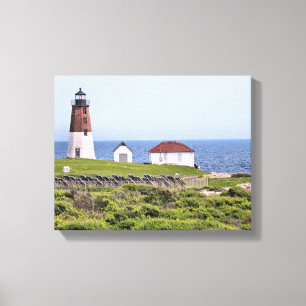 Toile Le phare de Judith de point, RI a enveloppé la