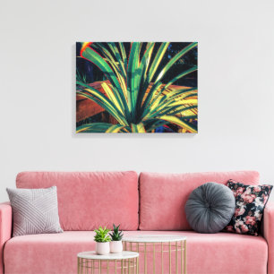 Toile Le pin à vis a des arêtes nettes