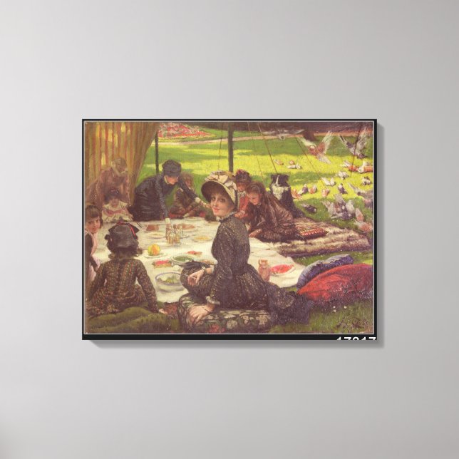 Toile Le pique-nique, c.1881-2 (Recto)