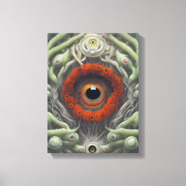 Toile Le Plante Eyeball (Recto)