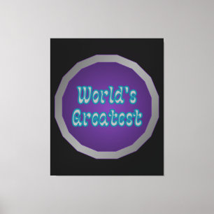 Toile Le plus grand art de muraille sigile au monde