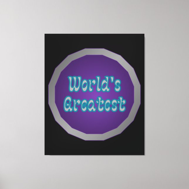 Toile Le plus grand art de muraille sigile au monde (Recto)