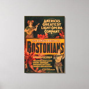 Toile Le plus grand opéra léger de Bostonians Amériqu