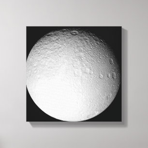 Toile Le Pôle du sud de la lune Tethys de Saturn
