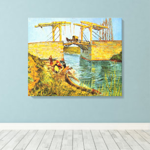 Toile Le pont de Langlois à Arles par Vincent van Gogh