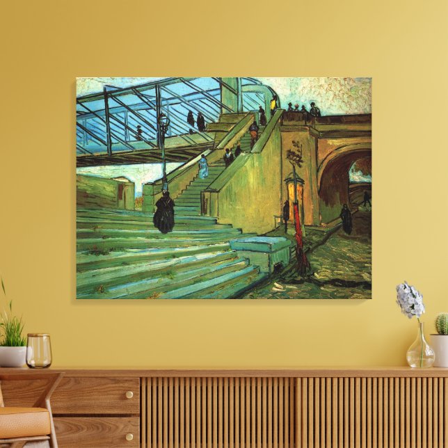 Toile Le pont de Trinquetaille par Vincent van Gogh (Insitu(Salon))