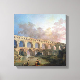 Toile Le Pont du le Gard, Nîmes, c.1786